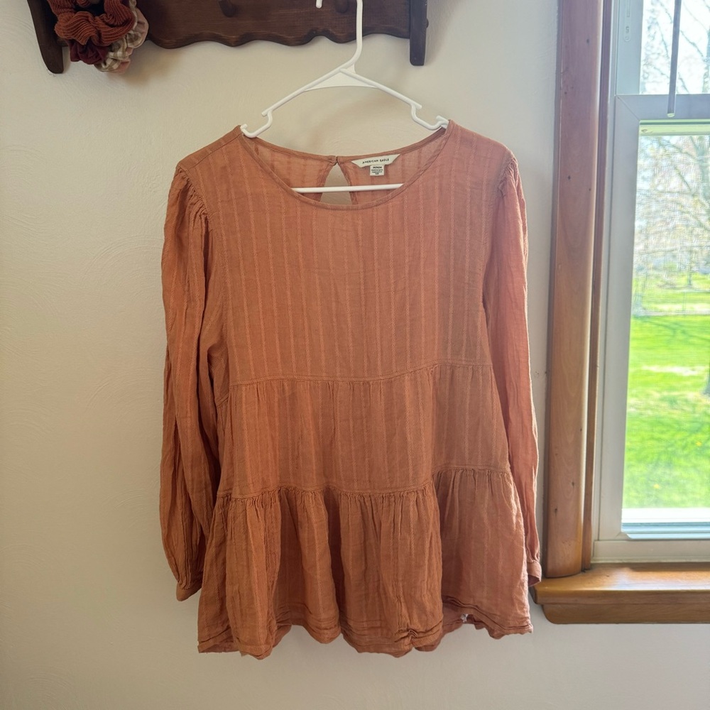 Women's American Eagle Long Sleeve Top